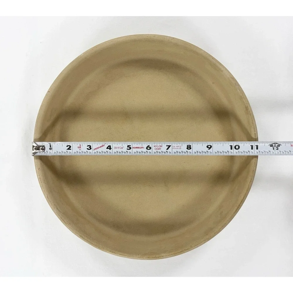 Vintage Pampered Chef Family Heritage 11 Inch Deep Dish Baker Stoneware Round